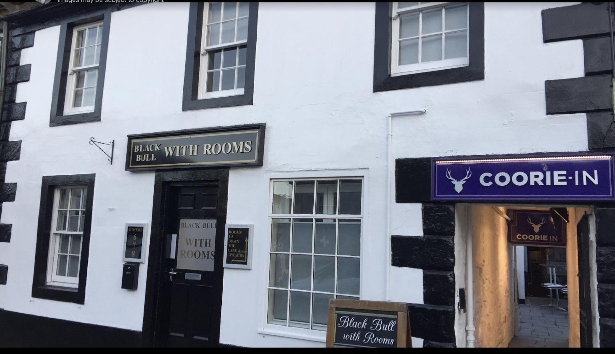 Black Bull With Rooms Upper Cumbernauld Dış mekan fotoğraf